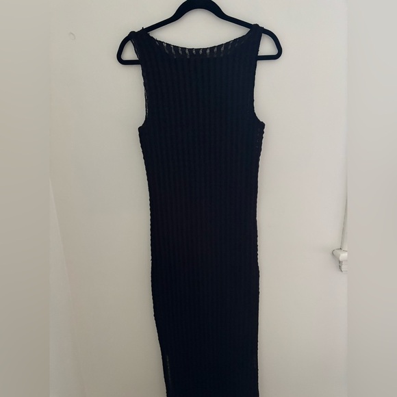 Noisy May Dinah Sleeveless Lace-Stripe Maxi Dress NWT - Picture 10 of 11